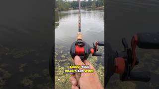 How To Set Up Your Baitcaster fishing bassfishing baitcasting [upl. by Beitch893]