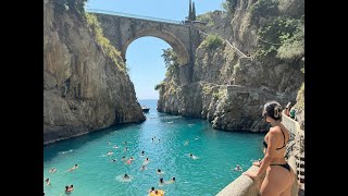 FURORE THE FIORD THE MOST BEAUTIFUL BEACH OF COSTIERA AMALFITANA [upl. by Acirred482]