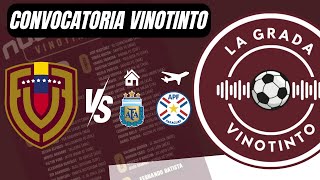 🚨 LISTA DE 40🚨 Convocatoria oficial VINOTINTO [upl. by Niliram697]