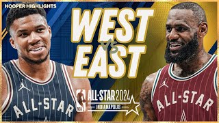 Team LeBron vs Team Giannis Full Game Highlights  Feb 18  2024 NBA All Star Game [upl. by Auqinal973]