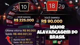 ALAVANCAGEM DE 20k PARA R 46093133 REAIS NA ROLETA BATI O RECORDE BRASILEIRO 💪🏼🎯 [upl. by Cohdwell580]