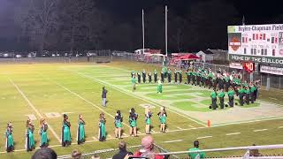 Star Spangled Banner \ Holtville High School Green Machine Marching Band [upl. by Anerak]