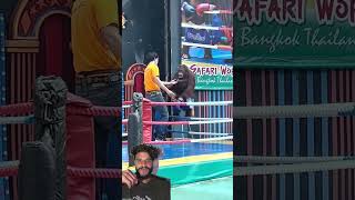 Orangutan Boxing Training in Thailand Please Read Orangutans are losing viralvideo wwe subscribe [upl. by Nolrac]