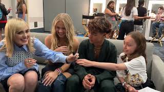 Interview With Meg Donnelly Freya Skye Malachi Barton All About Disney Zombies 4 D23 [upl. by Ydor]