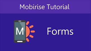 Mobirise Forms  Video 17 of 27 [upl. by Tollman]