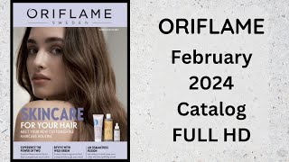 Oriflame February 2024 Catalogue  Full HD  By HealthAndBeautyStation [upl. by Yelrebmik]