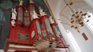 quotquotPrijst den Heer met blijde galmenquotquot Klaas J Mulder Orgel Grote Kerk Hasselt [upl. by Hsepid]