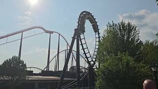 Demon at Six Flags Great America [upl. by Ronnica]