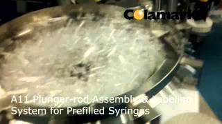 Prefilled Syringe Denesting Plungerrod Assembly amp Labeling System [upl. by Rehposirhc]