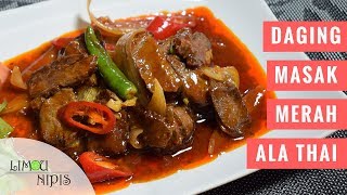 DAGING MASAK MERAH ALA THAI [upl. by Kirrad]