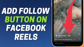 How to Add Follow Button on Facebook Reels  Turn on Follow Option on Facebook Reels [upl. by Aleekahs]