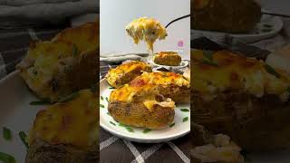 Ultimate twicebaked potatoes Recipe in the comments [upl. by Leirum]