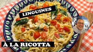 Pasta Ricotta Pomodorini pâtes à la ricotta et tomates cerises [upl. by Eciral]