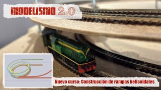 🎬 Construcción de rampas helicoidales  Presentación del curso en modelismo2cerocom [upl. by Mitinger]