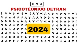 exame psicotécnico detran 2024 psicotécnico detran 2024 teste psicotécnico detran 2024 psicoteste [upl. by Ahcsropal]