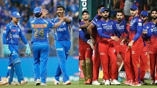 MI Vs RCB IPL 2024  Match 25  Full Scorecard Commentary Squad  MI ने RCB को ओस वाली शाम में [upl. by Enawtna542]