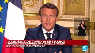 REPLAY  Covid19  Allocution dEmmanuel Macron à propos du coronavirus en France [upl. by Yvette]