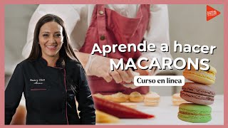 Curso Aprende a hacer macarons  School Online University [upl. by Nila]