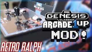 Arcade1up SEGA Genesis MOD [upl. by Kcirrad]