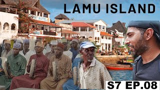 Going Back in Time in Lamu Island Kenya S7 EP08  Pakistan to South Africa Motorcycle [upl. by Ahseia]