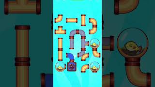 Fishdom game 254  save the fish  Firoz Gamer  pull the pin shorts [upl. by Garbers475]