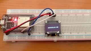 Подключаем дисплей с помощью I2C к ESP32 программа на MicroPython [upl. by Bottali201]