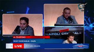 Anche il Napoli è allinterno di un Percorso RICKY BUSCAGLIA a Radio Napoli Centrale 3110 [upl. by Jerrilee]