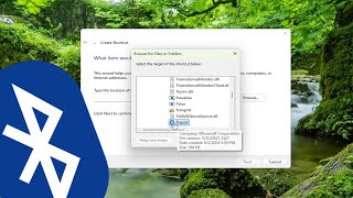 How to Create a Bluetooth Shortcut in Windows 1110 Guide [upl. by Llehctim]