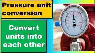 pressure unit conversion in hindi pressure units pressure units explanation [upl. by Inavoy622]