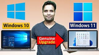 Windows 10 to Windows 11  Genuine Upgrade StepByStep [upl. by Atrice]