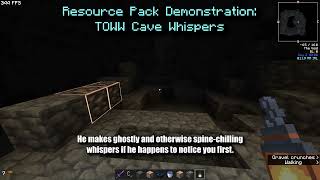 The One Who Watches Cave Whispers  Minecraft Java Resource Pack [upl. by Attela777]