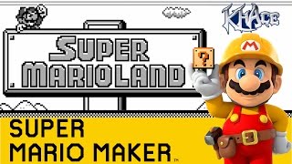 Super Mario Land Remade in Super Mario Maker [upl. by Acisey80]