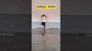 DAKHLA STEPS FOR NAVRATRI 😍👌🕺navratridance dakhla garbasong garbadance garbalover garba [upl. by Loesceke]