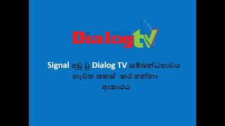 How to Realign Dialog TV Dish Antenna [upl. by Houser]