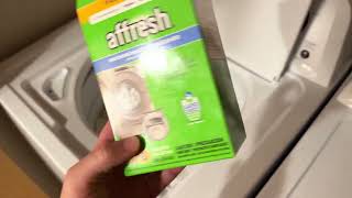 Affresh Washing Machine Cleaner Cleans Front Load and Top Load Washers Review [upl. by Old614]