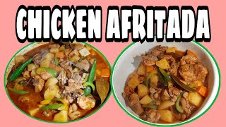 TASTY CHICKEN AFRITADASIMPLENG ULAM BUDGET ULAM AFRITADANG MANOK  CHICKEN RECIPES [upl. by Livy]