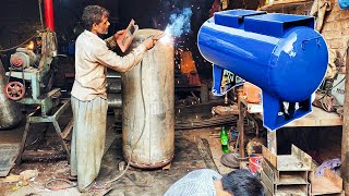 Amazing Skills Of Making Air Compressor Tank [upl. by Roxy359]