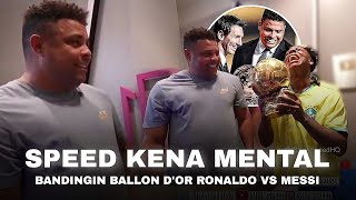 Speed Kena Mental Dikira Pilih Cristiano Ternyata Messi  Kocaknya Speed Saat Bertemu Ronaldo Asli [upl. by Coretta]