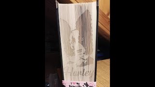 Art book folding tutorial italiano tecnica shadow [upl. by Studnia]