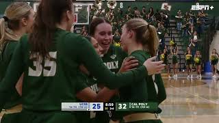 Cal Poly vs UCSB Womens Basketball Highlights  Feb 29th 2024 [upl. by Mill]