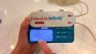 How to Use an Infinity EnteraLite Feeding Pump [upl. by Eclud]