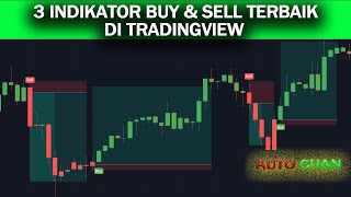 3 INDIKATOR SIGNAL BUYampSELL TERBAIK DI TRADINGVIEW [upl. by Arondel]