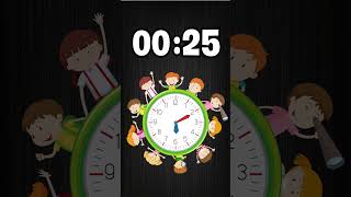 40 Seconds Countdown  School Timer  shorts minutes countdown timer silent [upl. by Norri]