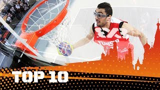 TOP 10 PLAYS OF THE TOURNAMENT  FIBA 3x3WC  3x3 Basketball [upl. by Kingsly688]