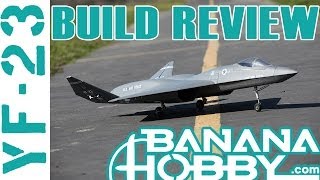 YF23 BlitzRCWorks  Build Review  EDF Fighter Jet [upl. by Aynor]