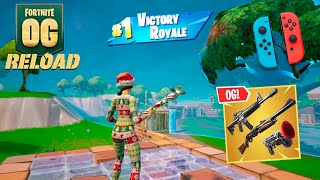 Fortnite Nintendo Switch Reload Gameplay 26 Kill Win [upl. by Blasien]