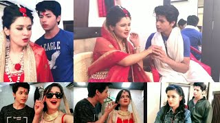 Sidneet All Masti Videos on the set of Chandra Nadani  Sidneet  Bindumati  Subscribe [upl. by Arlynne]