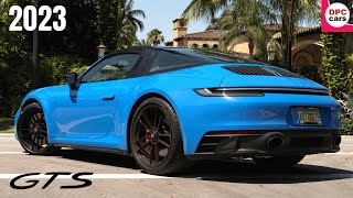 2023 Porsche 911 Targa 4 GTS in Blue [upl. by Jamaal]