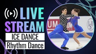 LIVE  Ice Dance Rhythm Dance  ISU World Junior Championships  Taipei City 2024  FigureSkating [upl. by Killion]