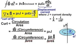 Physics 46 Maxwells Equations 20 of 30 Differential Form of Amperes Law 1 [upl. by Loesceke818]